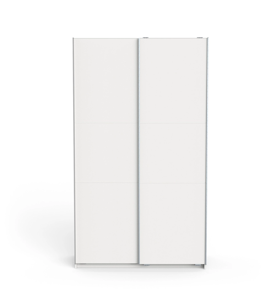 ARMADIO "GHOST" BIANCO CON ANTE SCORREVOLI, 116X59X203 CM